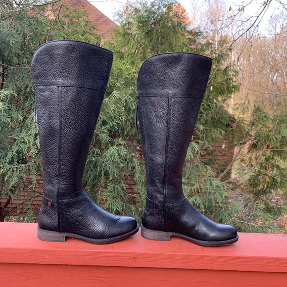 wide calf moto boots